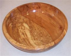 Spalted beech bowl by Geoff Hunt